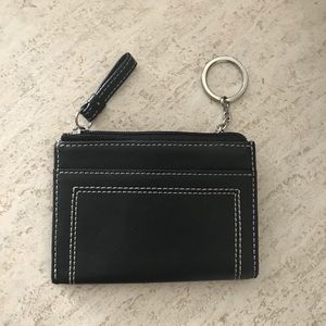 Vintage Coach Wallet / Coin Purse with Keychain
